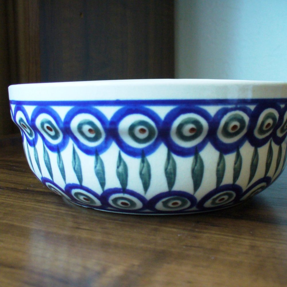 Boleslawiec ceramic bowl (#EV523) - Picture 3 of 7